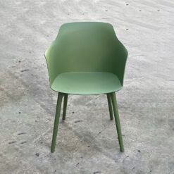 Ghế nhựa đúc M3030 xanh quân đội
